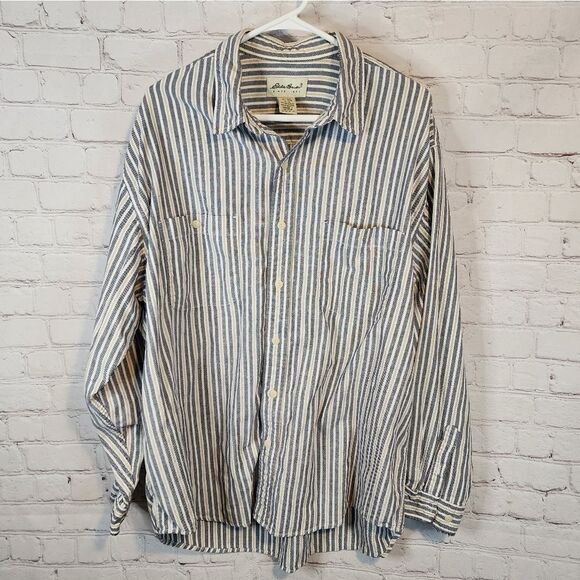 Men's Eddie Bauer longsleeve button-down shirt, size XL - Picture 1 of 3